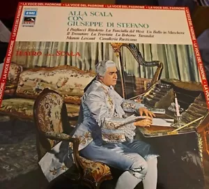Scala Con Giuseppe Di Stefano Import Italiana Opera Aria Stereo EMI LP MB3 - Picture 1 of 7