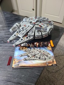 100% Complete LEGO Star Wars 75105 Millennium Falcon w/instructions