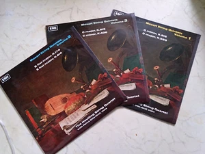 Mozart String Quintets The Heutling String Quartet *UK EMI 3LPs* - Picture 1 of 4