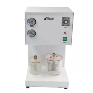 Aspiradora digital dental 150W con dos vasos mezcladores laboratorio máquina mezcladora S-901 - Imagen 1 de 9