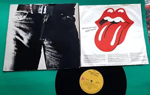 ROLLING STONES – sticky fingers, Japanese LP (working zipper) - Zdjęcie 1 z 3
