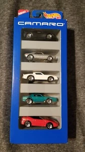 Vintage Hot Wheels 1996 CAMARO 5 Gift Pack Card #15071 Color Variations Fast - Picture 1 of 2