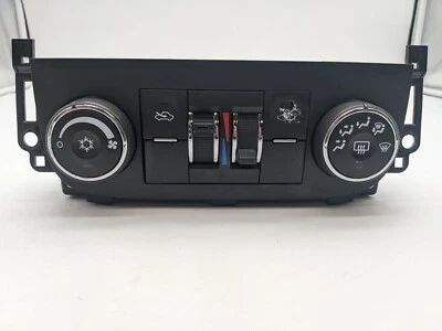 Chevrolet Impala 2006-2011 tablero central delantero conjunto de control de clima negro usado Foto 1 de 4