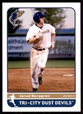2012 Grandstand Tri-City Dust Devils Jarod Berggren Tri-City Dust Devils #NNO