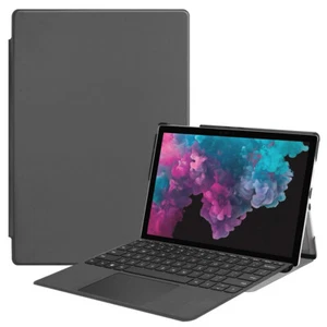 For Microsoft Surface Pro 4/5/6/7 Shockproof Folio PU Leather Stand Case Cover - Picture 1 of 17