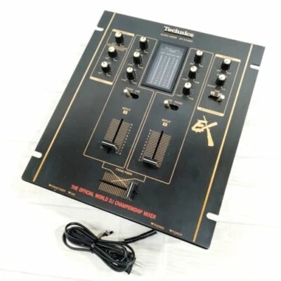 Technics SH-EX1200 Black Audio Mixer DMC w/ Adapter Test Completed Working - Image 1 of 4