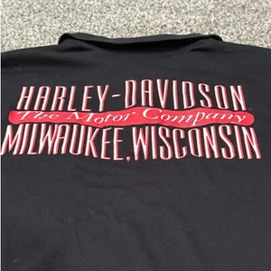 Vintage 1992 Harley-Davidson Holoubek Polo Shirt Milwaukee Wisconsin XXL - Picture 1 of 5