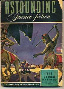 ASTOUNDING SCIENCE FICTION October 1943 VAN VOGT, PADGETT, FREDRIC BROWN - Foto 1 di 2