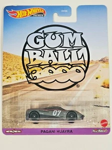 Hot Wheels Premium Retro Entertainment Gumball 3000 Pagani Huayra - Picture 1 of 2
