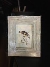 New tabletop 4.5 x 6.5" picture frame quality Italy wood framed