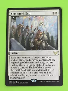 MTG Semester's End NM Strixhaven: School of Mages rare white instant - Picture 1 of 3