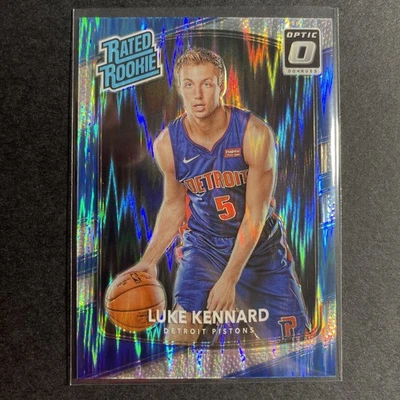 2017-18 Panini Donruss Optic Shock #189 Rated Rookie Luke Kennard Pistons - Image 1 of 2