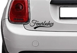 Fenerbahce 1907 Sticker Sticker Edizione Speciale Sticker Auto 13x5cm - Foto 1 di 4