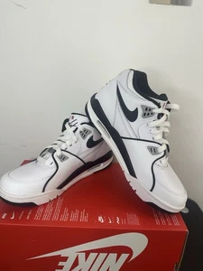 Nike Air Flight 89 White And Black Size 5.5 Uk - Picture 1 of 9