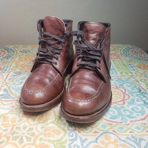 Alden Leder Stiefeletten 3560 braun Größe 9 B/D - New England - Bild 1 von 8
