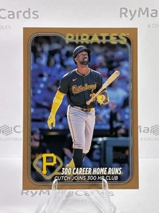 /2024 Andrew McCutchen 2024 Topps Actualización #US254 Oro “Cutch Joins 300 HR Club” - Imagen 1 de 2