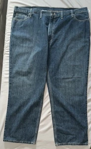 Carhartt Men's 50X32 Relaxed Fit Blue Jeans Workwear Denim Pants NEW - Picture 1 of 4