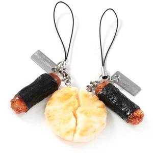 Par de correas para galletas de arroz con muestra de comida real de Japón - Imagen 1 de 9