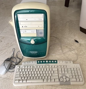 COMPAQ PRESARIO 5BW130 TOWER SYSTEM MIT TASTATUR & MAUS - Bild 1 von 3