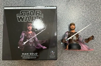 Star Wars Gentle Giant Han Solo McQuarrie concepto SDCC exclusivo 66 de 750 Foto 1 de 4