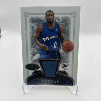 Reliquia de Gilbert Arenas - 2006-07 Bowman Sterling Jersey #23 - Wizards Foto 1 de 2