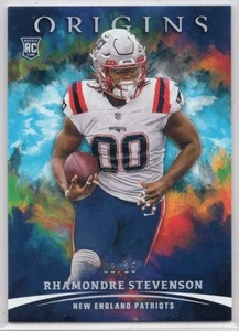 Rhamondre Stevenson 2021 Panini Origins Football Light Blue #08/25 - Imagen 1 de 2