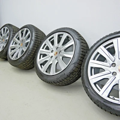 Original Porsche Taycan 4S Sport Turismo Cross GTS Turbo Winterradsatz Reifen - Bild 1 von 4