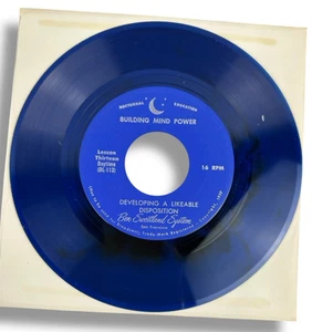 Ben Sweetland Nocturnal Education Building Mind Power 24 Record Set Blue Vinyl - Picture 1 of 9