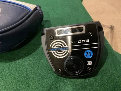 Odyssey Ai-one 24 Slant Neck Mallet Putter Golf Club 34” Long Brand New w/ cover - Image 1 of 4
