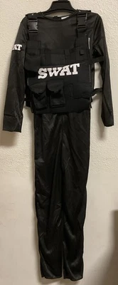 🥥 Hyde & Eek! S.W.A.T Officer Jumpsuit Costume Size M(8/10)🆕AS SHOWN👇 - Image 1 of 4