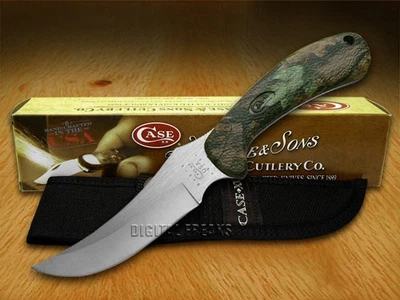 Case xx Caliber Hunter Ridgeback Fixed Blade Knife Camo Zytel 18336 - Image 1 of 4