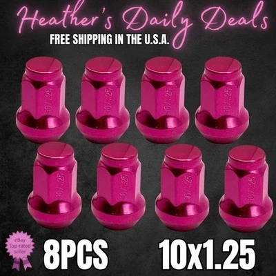 8 Bulge Lug Nuts 2019-2025 Can-Am Outlander Max 6X6 1000 XT 450 650 DPS Rim Nut - Image 1 of 4