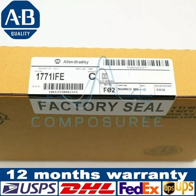 New Sealed ALLEN BRADLEY 1771IFE SER C PLC-5 Analog Input Module 1771-IFE PLC - Image 1 of 4