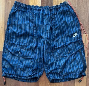 Vintage Y2K Nike Air Mesh Lined Shorts Elastic Men's size MEDIUM 329579-407 - Picture 1 of 11