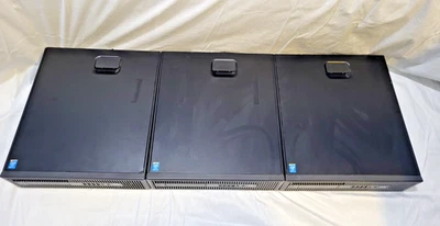 Lot of 3 HP EliteDesk 800 G1  i5-4570 @ 3.20GHz 8GB RAM  500GB HHD w/Win 10 - Image 1 of 4