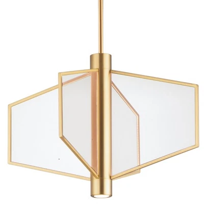 ET2 E25132-133 Telstar 26"W Colgante LED - Latón Foto 1 de 4