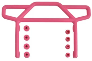 RPM PINK REAR BUMPER for TRAXXAS RUSTLER VXL XL-5 2WD 70817 2X2 NEW - Picture 1 of 2