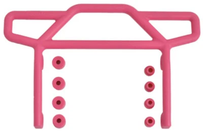 RPM PINK REAR BUMPER for TRAXXAS RUSTLER VXL XL-5 2WD 70817 2X2 NEW - Image 1 of 2