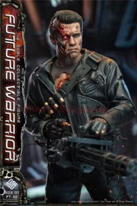 PRESENT TOYS 1/6 Future Warrior T800 pt-51 Deluxe Edition Action Figure In Stock - Picture 1 of 7