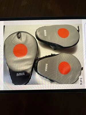 13 MMA Gloves Pair Grappling Punching Bag Training Boxing Martial Arts Sparring - Image 1 of 4