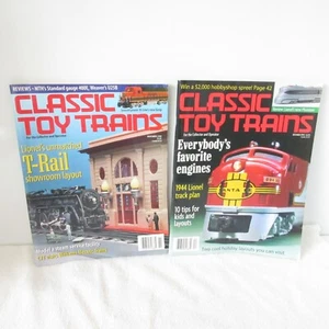 VINTAGE CLASSIC TOY TRAINS FOR COLLECTOR & OPERATOR ( 2 MAGAZINES ) - Picture 1 of 6