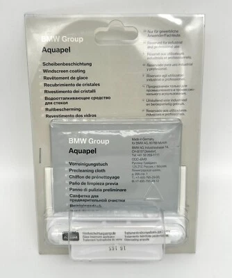 BMW Windscreen Treatment Coating Kit x1 83199415467 OEM & Brand New - image 1 of 2