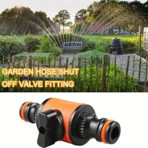 Garden Hose Shut Off Valve Fitting Durable Wear-resistant./ аμ (⭐ я` &' пч Y8B7 - Picture 1 of 12