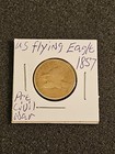 1857 U.S. Flying Eagle 1 Cent Coin