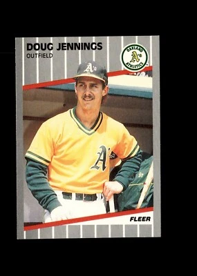 1989 Fleer - #14 Doug Jennings - Image 1 of 2