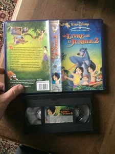CASSETTE VIDEO VHS DESSIN ANIME LE LIVRE DE LA JUNGLE 2 disney classique 69 - Photo 1/1