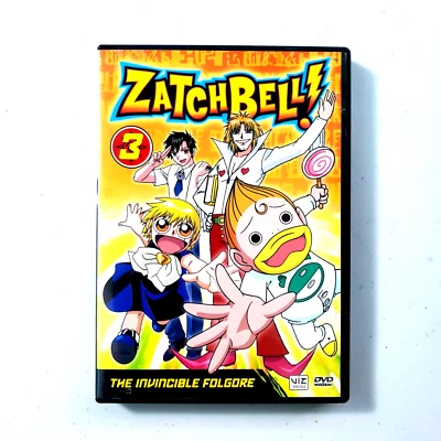 Zatch Bell - Vol. 3: The Invincible Folgore (DVD, 2006) Episodes 9-12 - Anime - Image 1 of 4