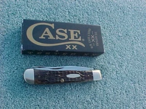 CASE XX 6254 Trapper Pocket Knife Appaloosa Bone New Grind 1984 6 Dots - Picture 1 of 8