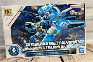 p-Bandai HG 1/144 G-Self Perfect Pack Movie Ver. Gundam Base Exclusive Model Kit - Picture 1 of 9