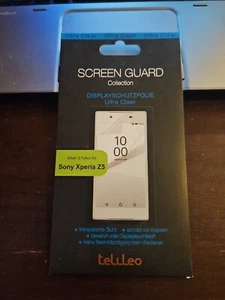 Tellleo Screen Guard Collection Displayschutzfolie UltraClear Für Sony Xperia Z5 - Bild 1 von 2